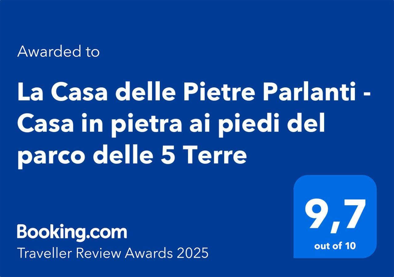 La Casa Delle Pietre Parlanti - Casa In Pietra Ai Piedi Del Parco Delle 5 Terre Bed & Breakfast Biassa Ngoại thất bức ảnh